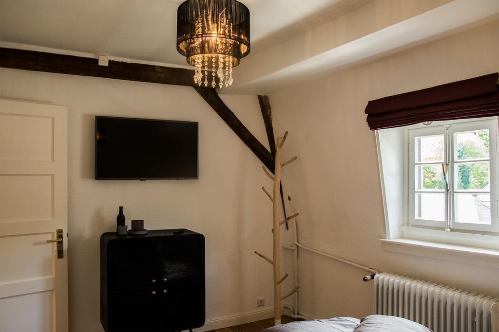 Haus Wunschlos Kirchstrasse Monschau Buitenkant foto